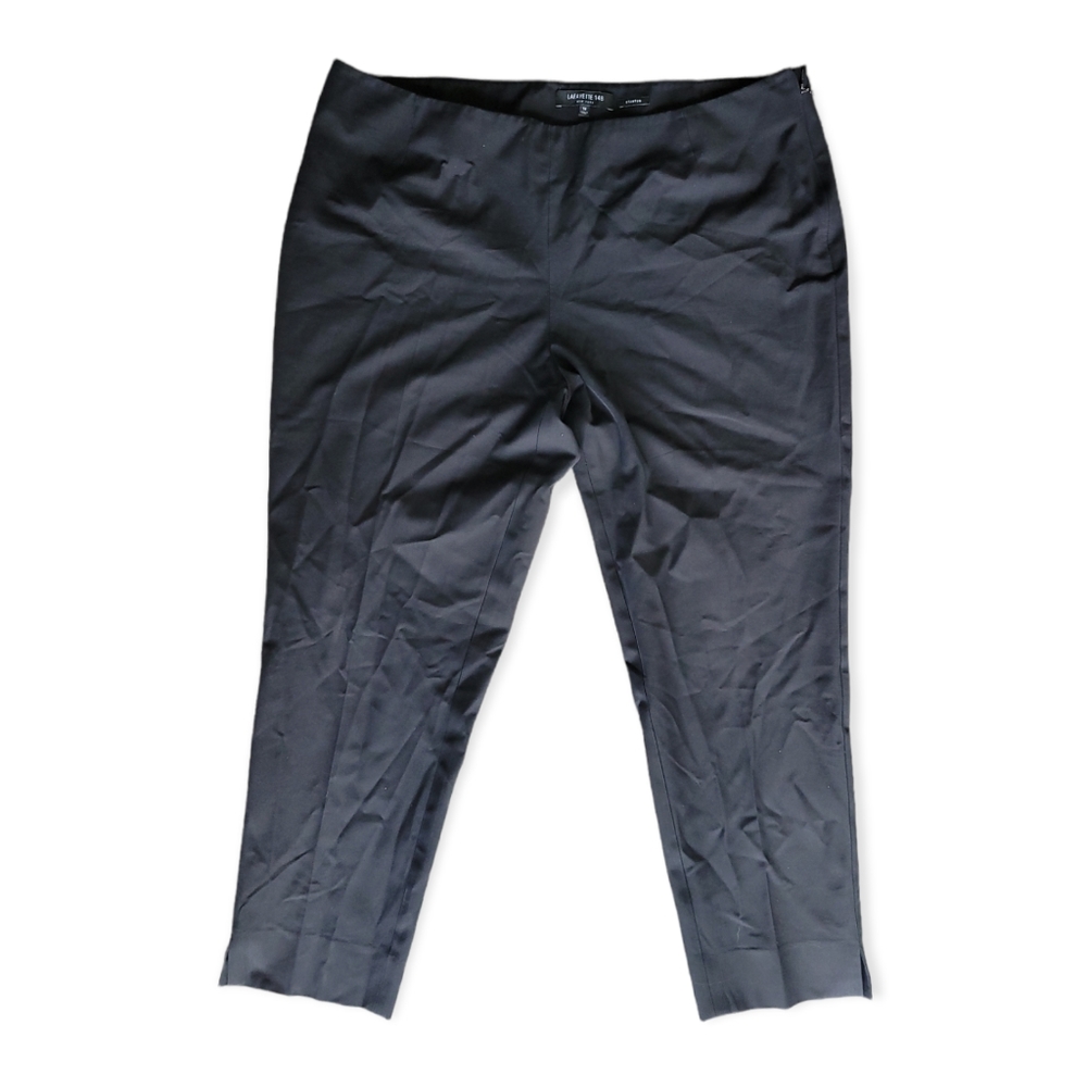 Lafayette 148 black stanton pants - Picture 3 of 6